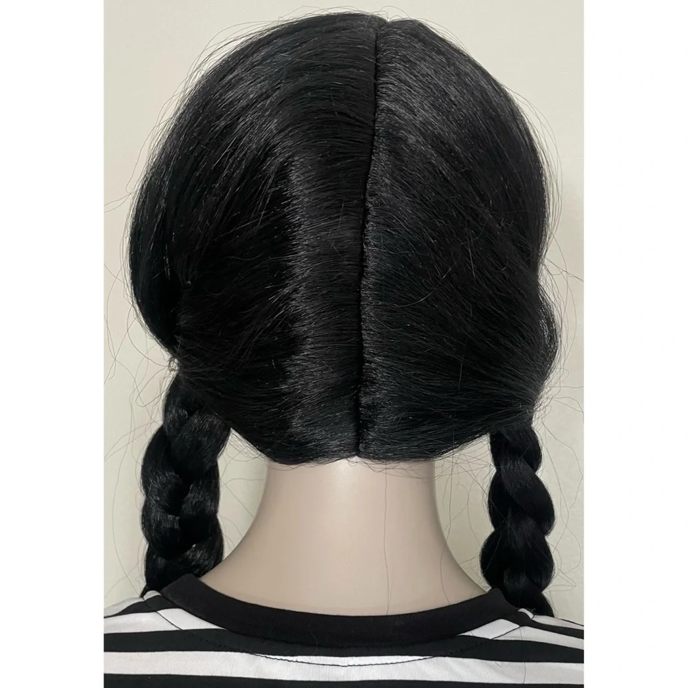 Spirit Halloween Wednesday Addams Wig